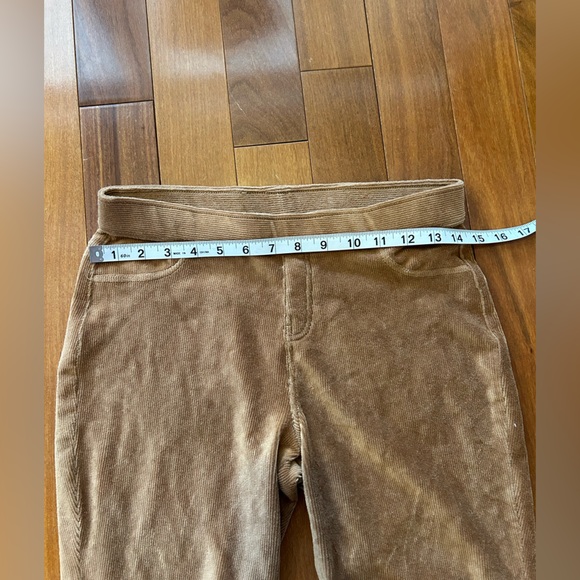 Simply Vera Vera Wang Taupe faux corduroy Pants - Picture 2 of 6